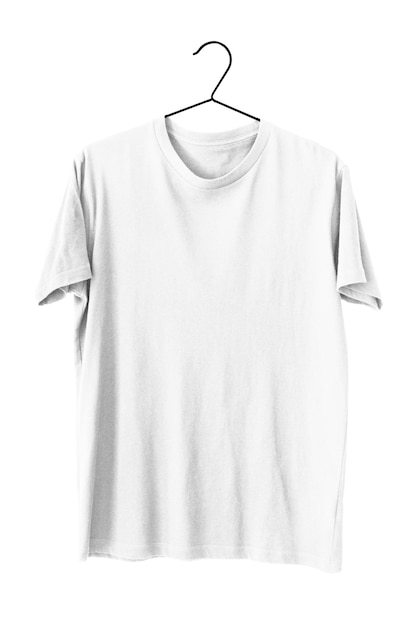 T-shirt branco adesivo png roupa simples fundo transparente