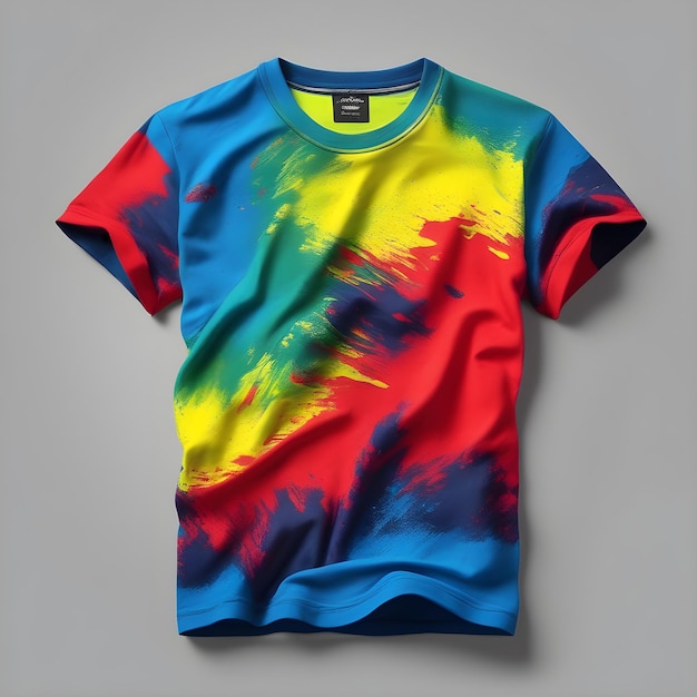 Foto t-shirt com ilustração vetorial de fundo grunge abstrato para o seu design