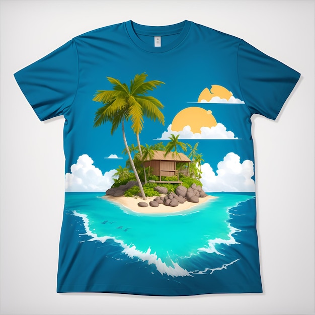 T-shirt de férias