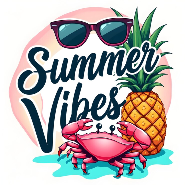 Foto t-shirt-design mit baum- und sommervibe