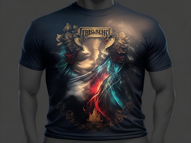 T-Shirt-Design, T-Shirt-Design von Ai