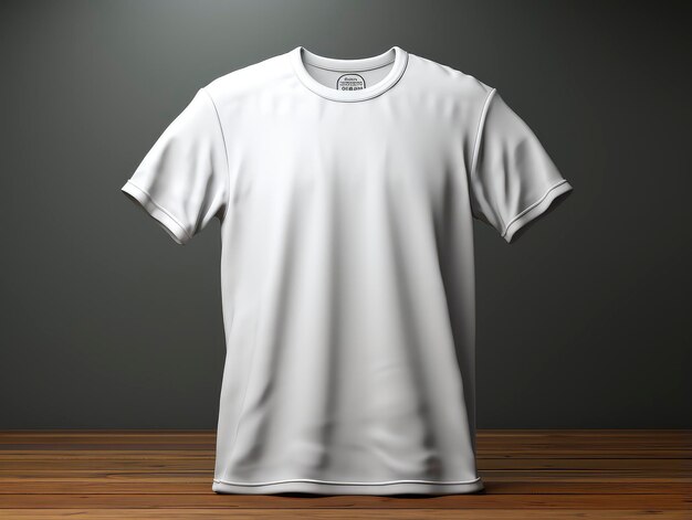 T-Shirt HD Imagens de maquete de IA