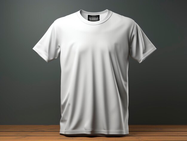 T-Shirt HD Imagens de maquete de IA