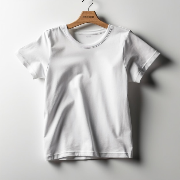 T-Shirt-Mockup-Vorlage Sauber und einfach