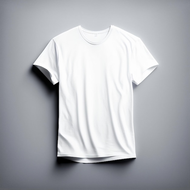 T-Shirt-Mockup-Vorlage Sauber und einfach