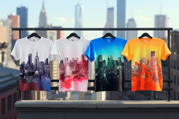 Foto t-shirt mockups oversize estilo urbano