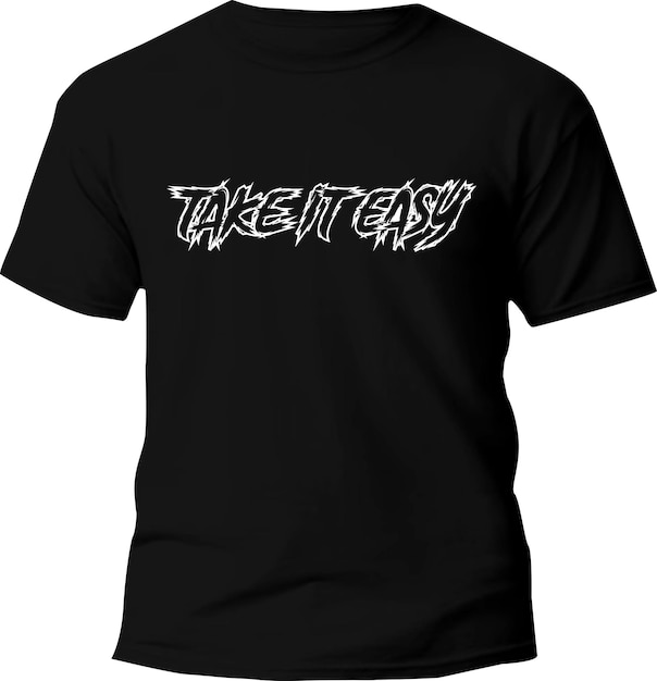 T-Shirt-Typografie-Design für den Druck
