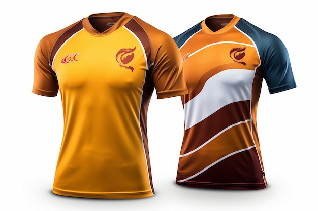 Foto t-shirts de futebol australiano da liga de rugby