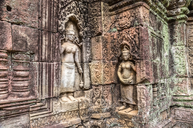 Ta Som Tempel in Angkor Wat in Siem Reap, Kambodscha