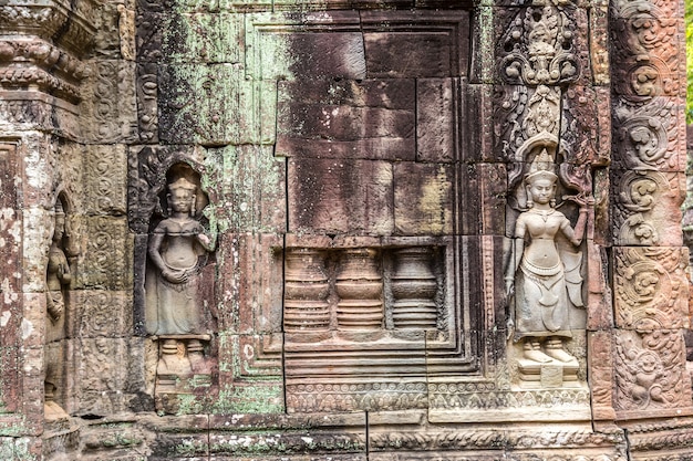 Ta Som Tempel in Angkor Wat in Siem Reap, Kambodscha