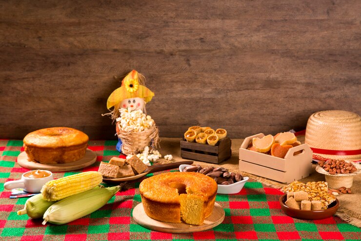 Tabela de festa junina brasileira