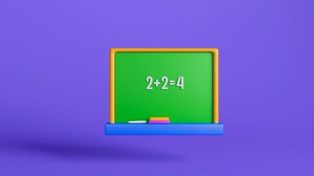 Tabla de colores con una ecuación matemática simple