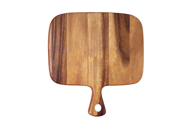 tabla de cortar madera hecha a mano