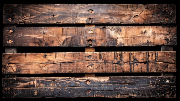 Una tabla de madera con un fondo negro