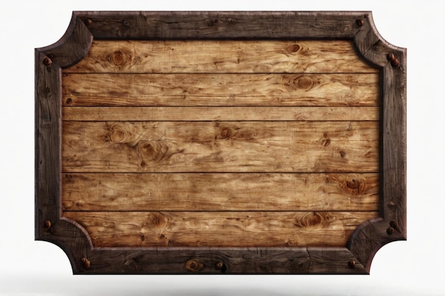 una tabla de madera marrón con una imagen de una tabla que dice "la parte inferior"