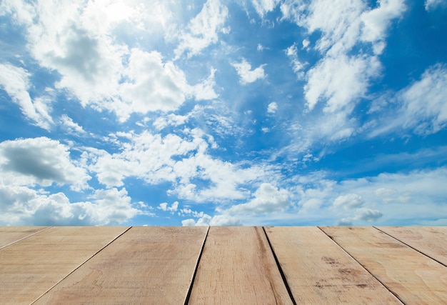 Foto tabla de madera con tablón de madera