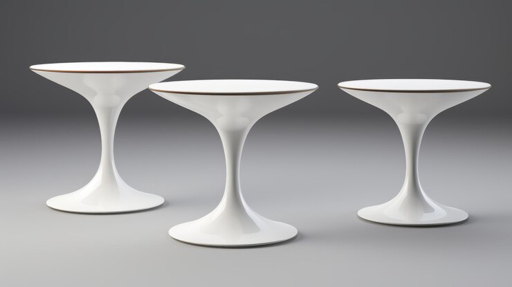Foto tablas de comedor inspiradas en la naturaleza orgánica 3d modelo cad file