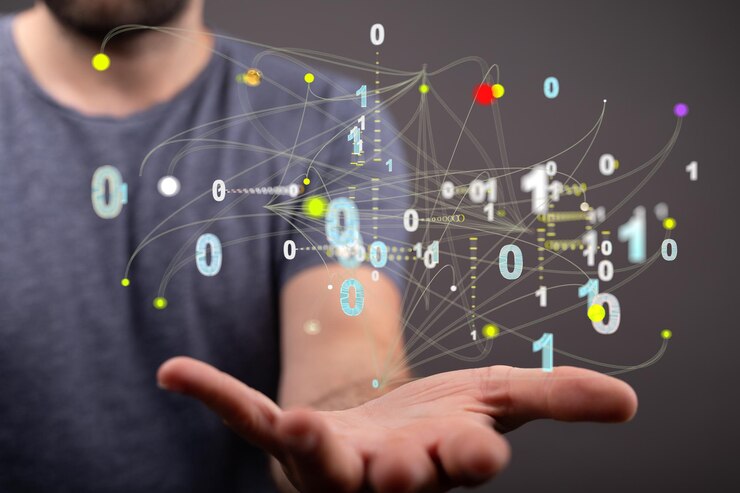 Foto tablero de analistas de inteligencia en virtual
