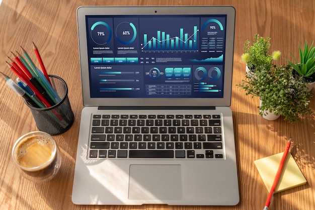 El tablero de datos de negocios proporciona análisis de inteligencia de negocios con comodidad