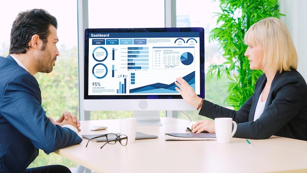 El tablero de datos de negocios proporciona análisis de inteligencia de negocios con comodidad