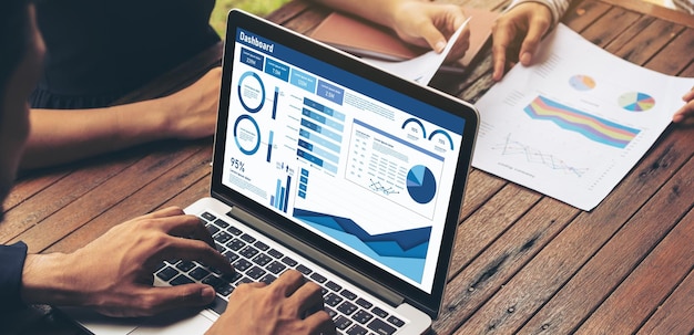 El tablero de datos de negocios proporciona análisis de inteligencia de negocios con comodidad