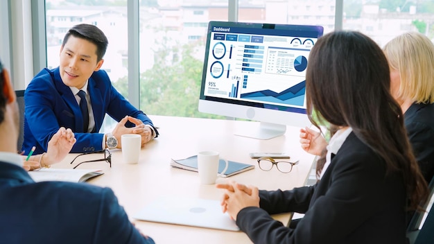 El tablero de datos de negocios proporciona análisis de inteligencia de negocios con comodidad