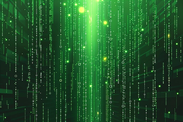 un tablero digital verde con las palabras datos en él