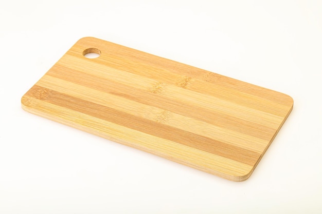 Tablero de madera de bambú para cocina.