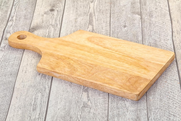 Tablero de madera de cocina