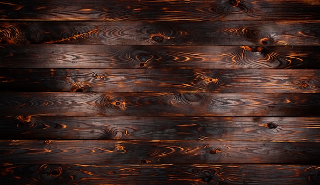 Tablero de madera quemada, textura de madera de carbón negro