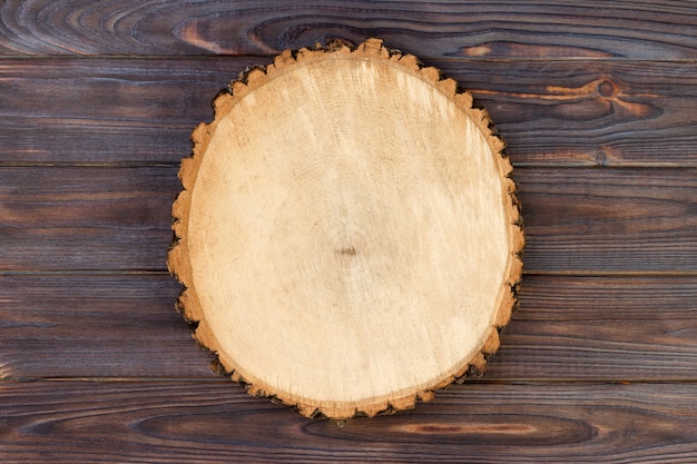 Tablero de madera del tablón en la tabla de madera