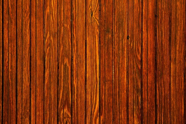 Tableros horizontales oscuros de madera vintage