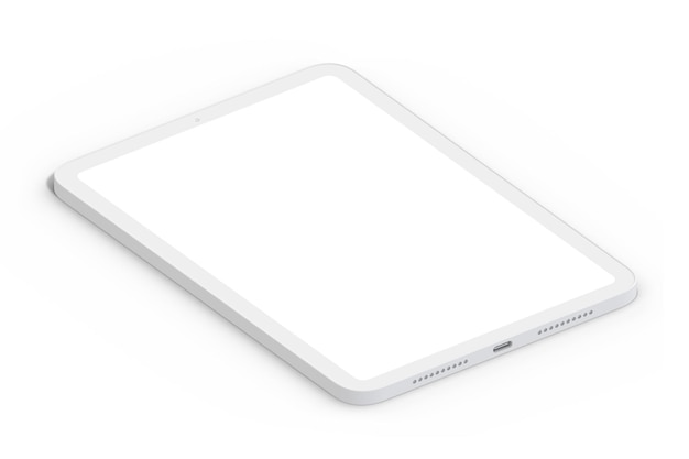 Tablet-Fotos Tablet-Mockup Tablet-Bild Tablet-Bild Pad Pro 3D-Render-Tab-Bildschirm-Mockup