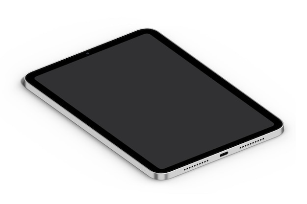 Tablet-Fotos Tablet-Mockup Tablet-Bild Tablet-Bild Pad Pro 3D-Render-Tab-Bildschirm-Mockup