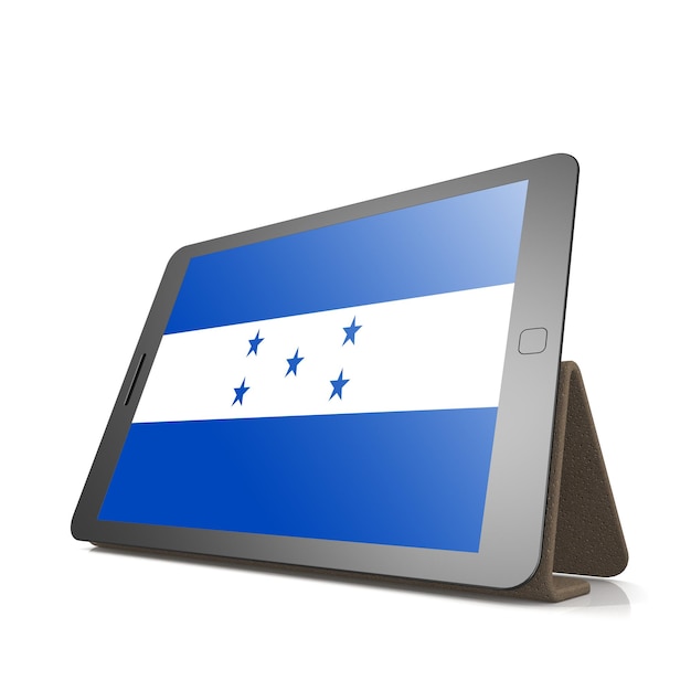 Tablet mit Honduras-Flagge