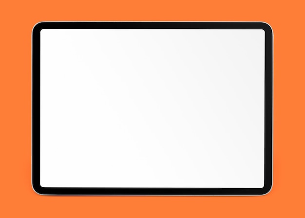 Tableta de tela png mockup dispositivo digital design transparente
