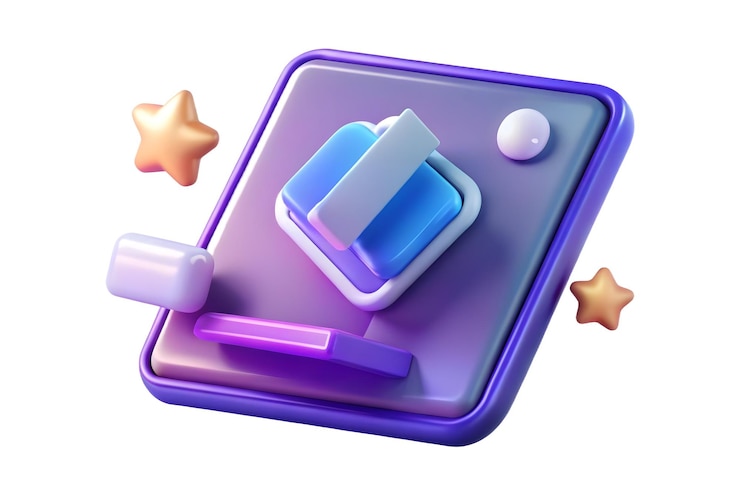 Foto tableta flotante 3d con oferta holográfica y código de descuento tableta brillante que muestra una promoción vibrante