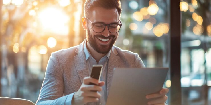 Tableta de lectura profesional para negocios