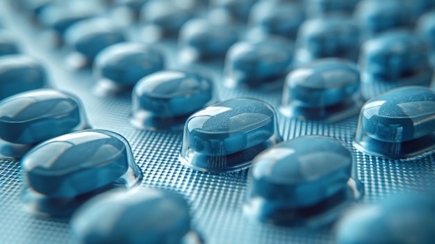 Tabletten in einer Blisterverpackung Arzneimittel Verpackungen mit Vitaminen