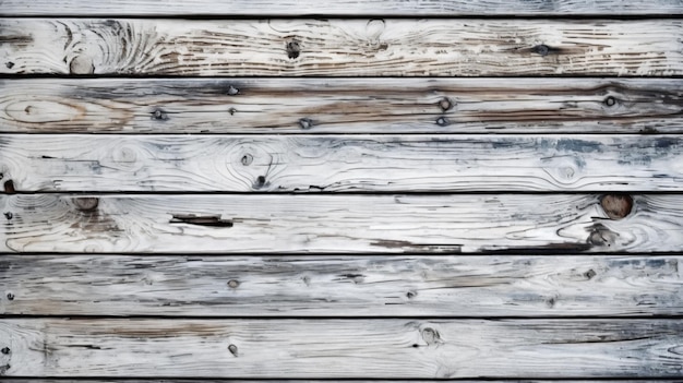 Un tablón de madera con pintura blanca y gris.