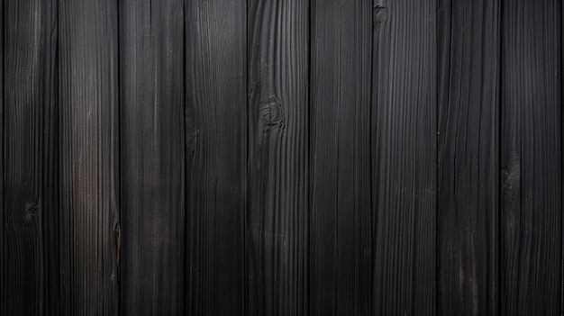 tablones de madera arafed con fondo negro ai generativo