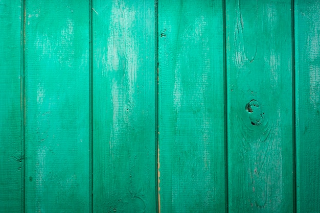 Tablones de madera verdes como fondo