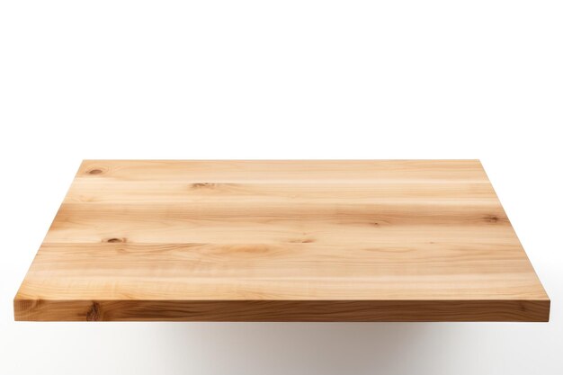 Táboa de corte de madeira em fundo branco Em uma superfície branca ou transparente PNG Fundo transparente
