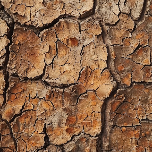 Tábua de cortiça áspera de textura com padrão natural