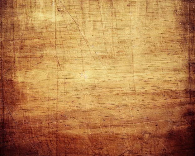 Foto tabuleiro de cortar de madeira fundo velho angustiado arranhado cor marrom