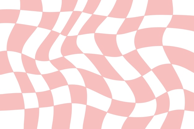 Tabuleiro de xadrez abstrato de fundo retro