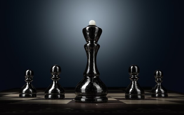Solução de estratégia xadrez humano imagem vetorial de michaeldb© 10391372