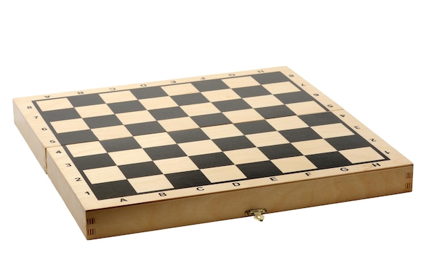 Tabuleiro de xadrez isolado