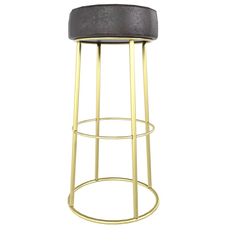 Foto taburete de bar, render 3d