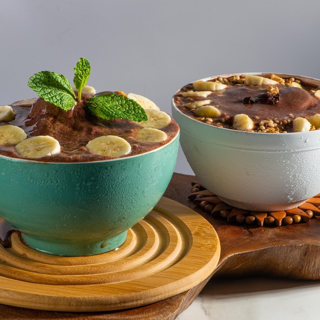 Taça de açaí, fruta famosa da amazônia